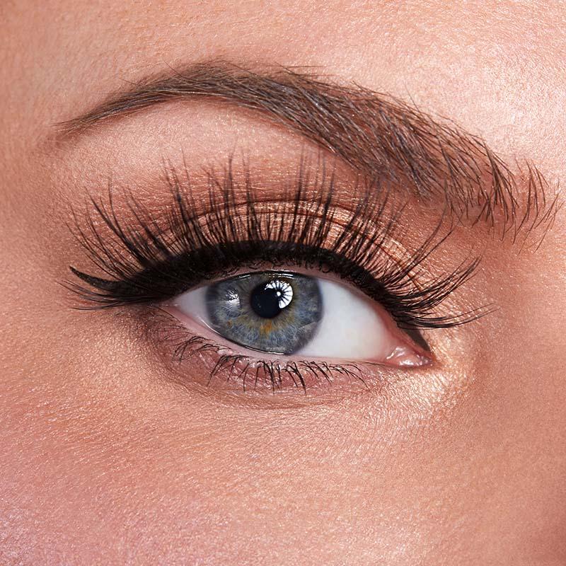2 Paar Magentische Wimpern mit Magnetischem Eyeliner im INSTA BABE KIT